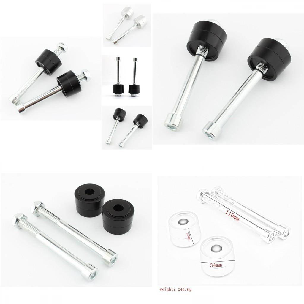 Schwarz Und Silber Gabel Distanzstück Für Ducati Monster 821 2014 Bis 2017 Ultimative Höhenerhöhung