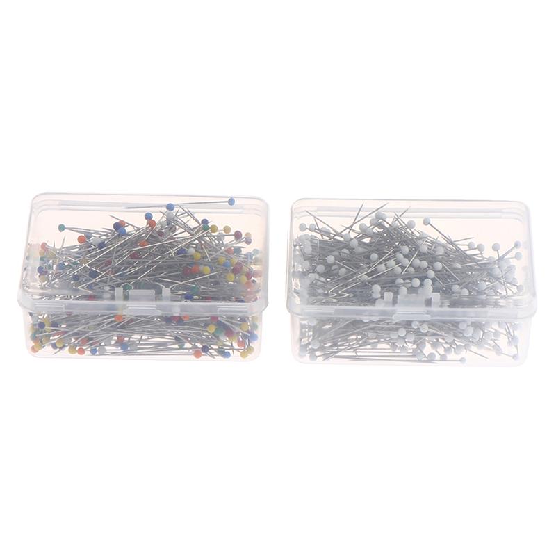 Sewing Pins 38Mm Glass Ball Head Push Quilting Pins For Jewelry Diy Sewing Tool