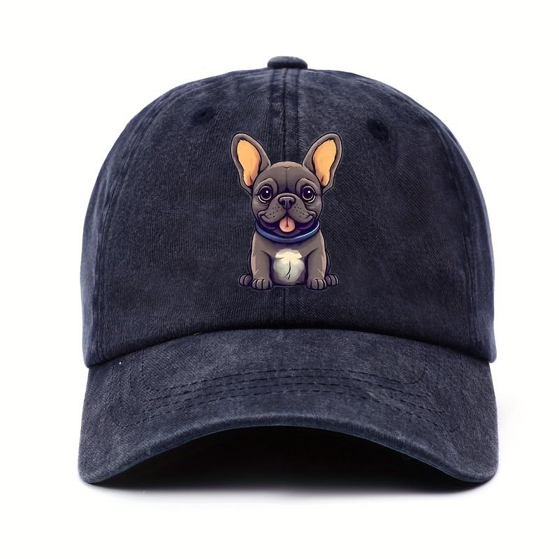 Fantasy Dog Printed Cotton Baseball Cap, Adjustable for Both Men and Women, Duck Tongue Cap Suitable for Outdoor Sun Protection