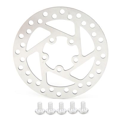 120mm Bike Disc Brake Rotor Stainless Steel Bicycle Rotors with 5 Bolts for Xiaomi M365 Electric