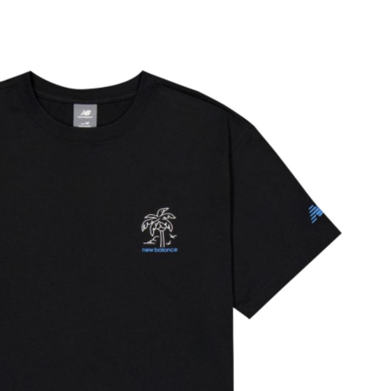 New Balance T Shirt Men's Black AMT52385-BK