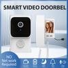 Sistema de Interfone de Vídeo 3,5 Polegadas Tela Sem Fio Porta com Câmera Interfone de Porta Telefone Interfone de Porta Sem Fio Visão Noturna Infravermelha