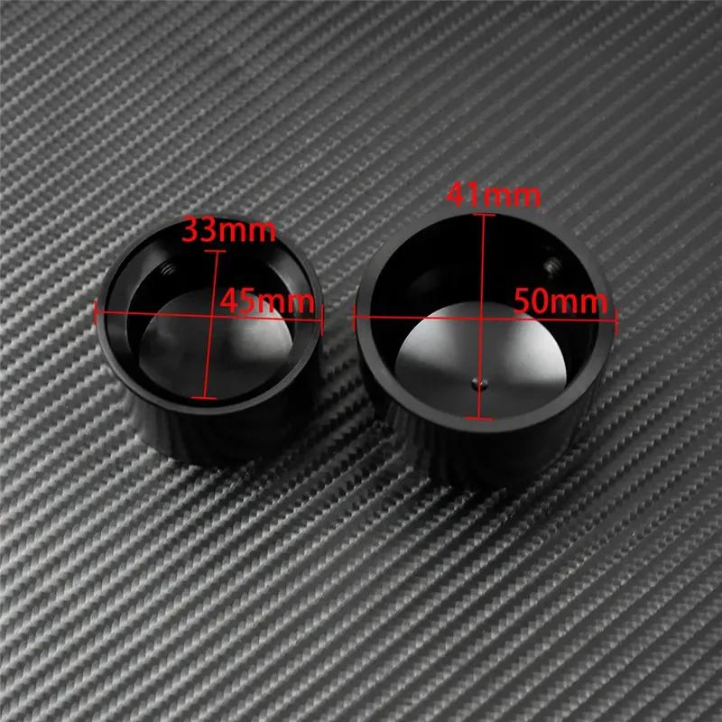 4pcs Motorcycle Front & Rear Axle Nut Covers Caps Black For Harley Sportster XL Dyna Fat Bob FXDF Touring Electra Glide Softail