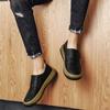 Fashion Fashion Leather Loafers Luxury Brand Men's Casual Shoes Lightweight Breathable Sneakers Non-Slip Comfy Soft Soled Driving Shoes