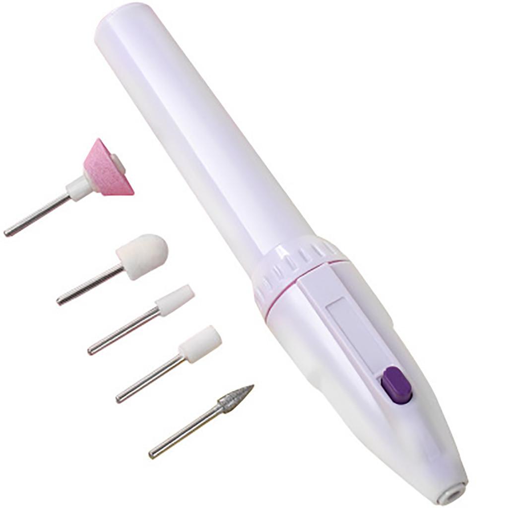 New 5 In 1 Nail Trimming Kit Electric Manicure Pedicure Kit