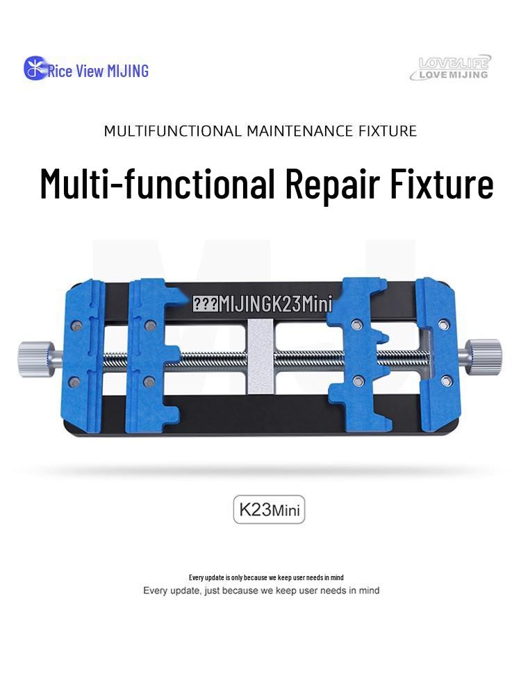 Jing K23Mini Universal PCB Fixture: Glue Removal & Card Slot Design for Various Motherboards