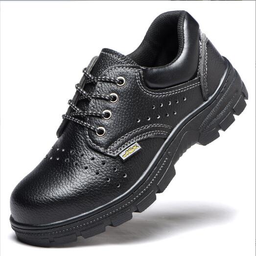 Labor Protection Shoes Men's Anti-smash Anti-puncture Summer Breathable Wear Resistance Anti-slip Safety Protection Shoes C1120
