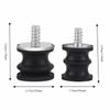 6pcs Shock Mounts Isolator Buffer Mounts Black Replacement Parts  Chainsaw Maintenance