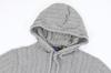 Polo Ralph Lauren Men's Cotton Cable Knit Hoodie Sweater GREY M (01020153)