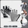 Breathable Anti-Slip Half-Finger Cycling & Running Gloves - Shock Absorbing Summer Sport Gear