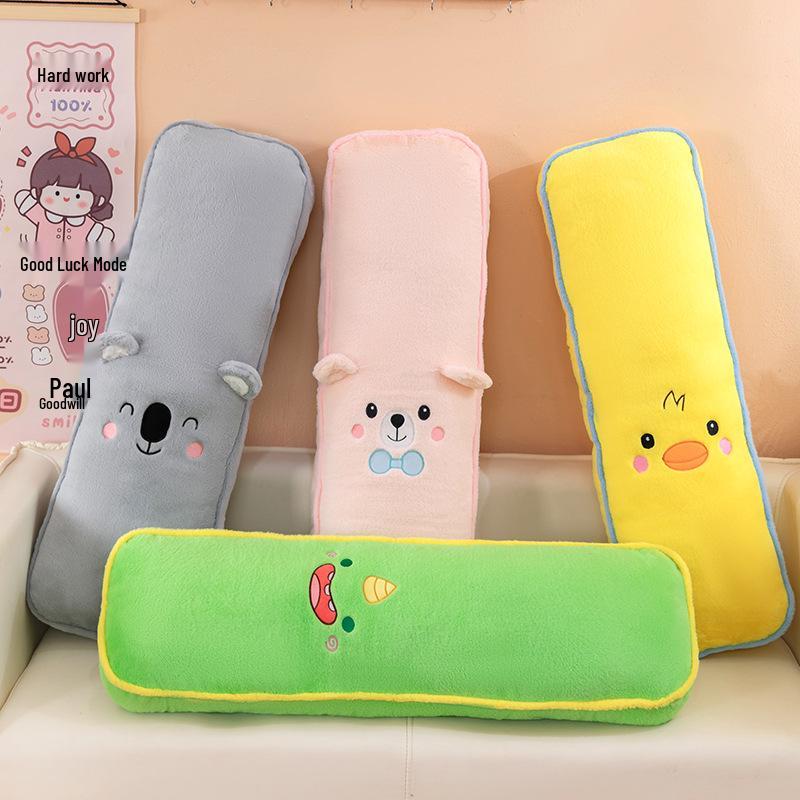 Animal Long Body Pillow for Girls - Sleep, Backrest, and Headboard Cushion