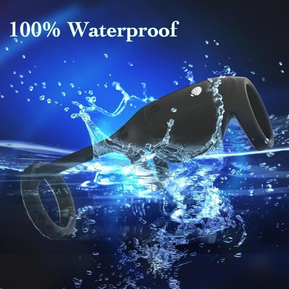 Male Vibrating Penis Ring Delay Ejaculation Penis Ring Penis Erection Massager Clitoral G-Spot Stimulation Erotic Products