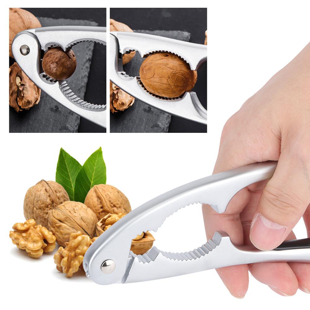 Zinc Alloy Nut Cracker Walnut Opener Plier Pecan Nut Open Tool Kitchen Gadgets