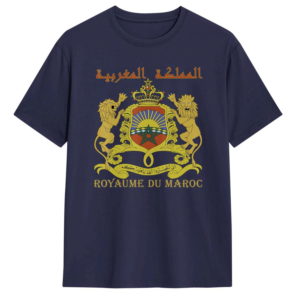 Amazing Kingdom Of Morocco Tshirts Unisex Round Collar 100 Cotton T Shirts Short Sleeve Tees Plus Size Tops
