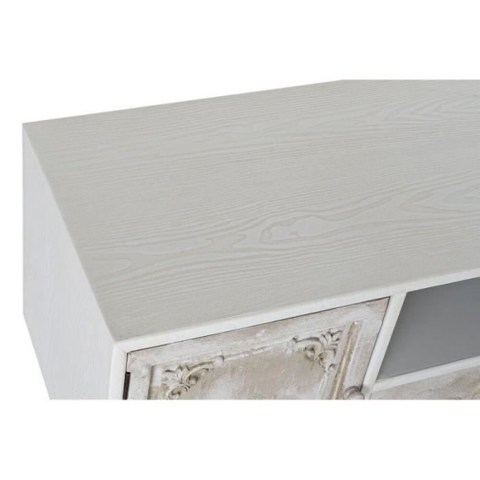 TV Cabinet - DKD Home Decor - Thyann - MDF - 136 X 40.5 X 52 Cm - 2 Doors 2 Drawers