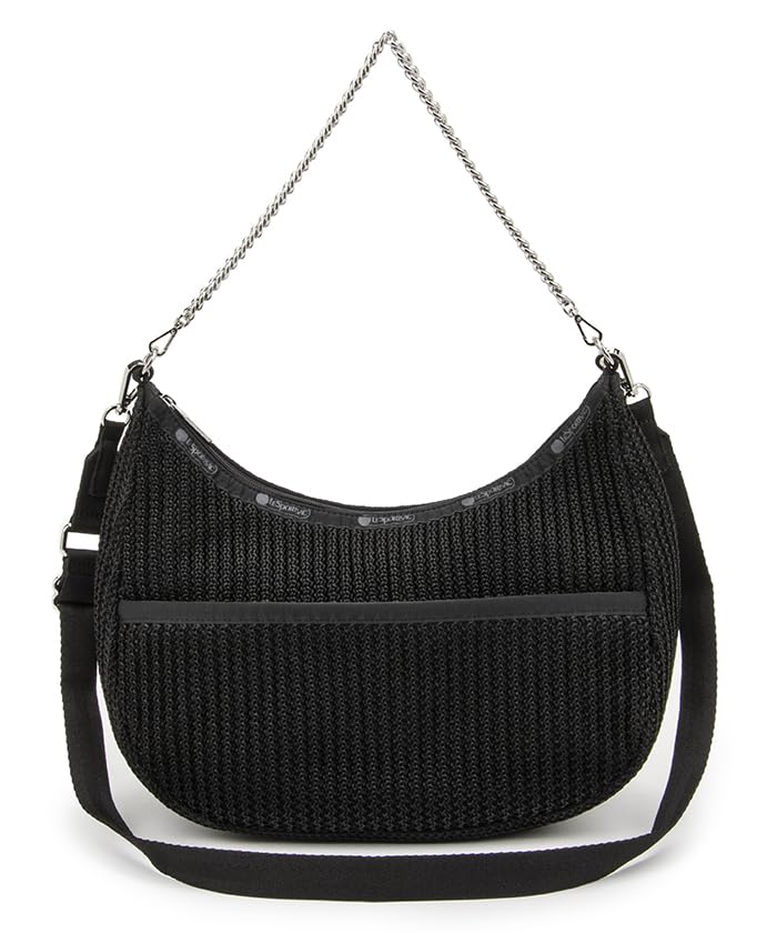 

Official Shoulder Bag CHAIN CROCHET Black Crochet [LeSportsac] N/S HOBO/1369 Women s