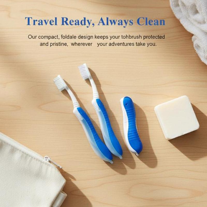 3 5 10pcs Portable Folding Toothbrush Disposable for Hygiene Oral Care Great for Business Travel Camping School Use