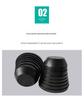 LED Headlight Dust Cover for C6HID - Car Accessories & Assembly