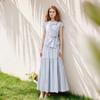 Women's French Style Two-Piece Skirt Set