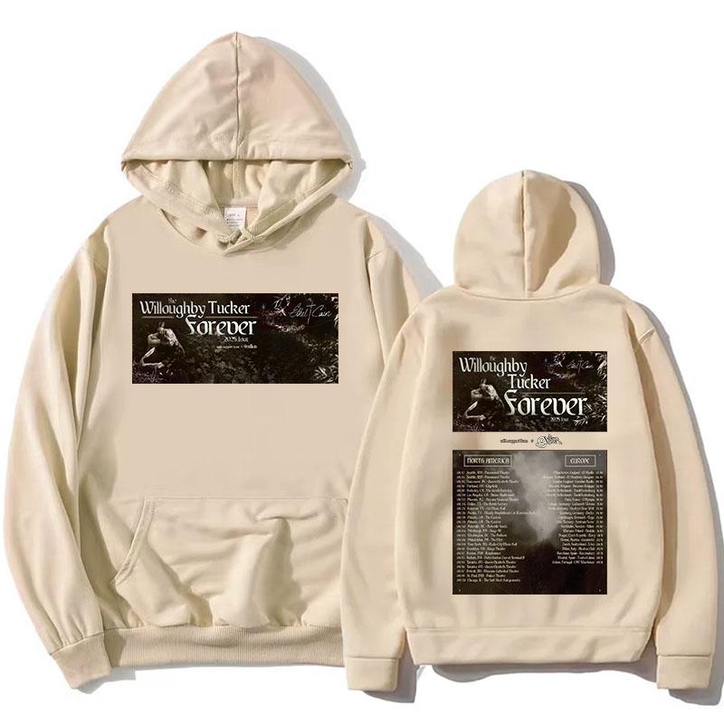 ETHEL CAIN Willoughby Tucker Forever Tour Mikiny Ležérní Fleecové Podzimní Teplé Mikiny Dlouhý Rukáv Dámské S Kapucí