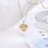 Temperament Love Necklace Ins Korean Simple Fashion Collarbone Chain Accessories Women'S High-End Sense Stacking Quality