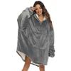 Wearable Blanket Hoodie Women - Thick Warm Soft Loungewear Home Outdoor