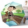 1pc Mr Bean'S Teddy Adventure Automatic Umbrella Compact 8 Rib Lightweight Foldable Design Travel Essential Outdoor Accessory Stylish Gift Women Y1