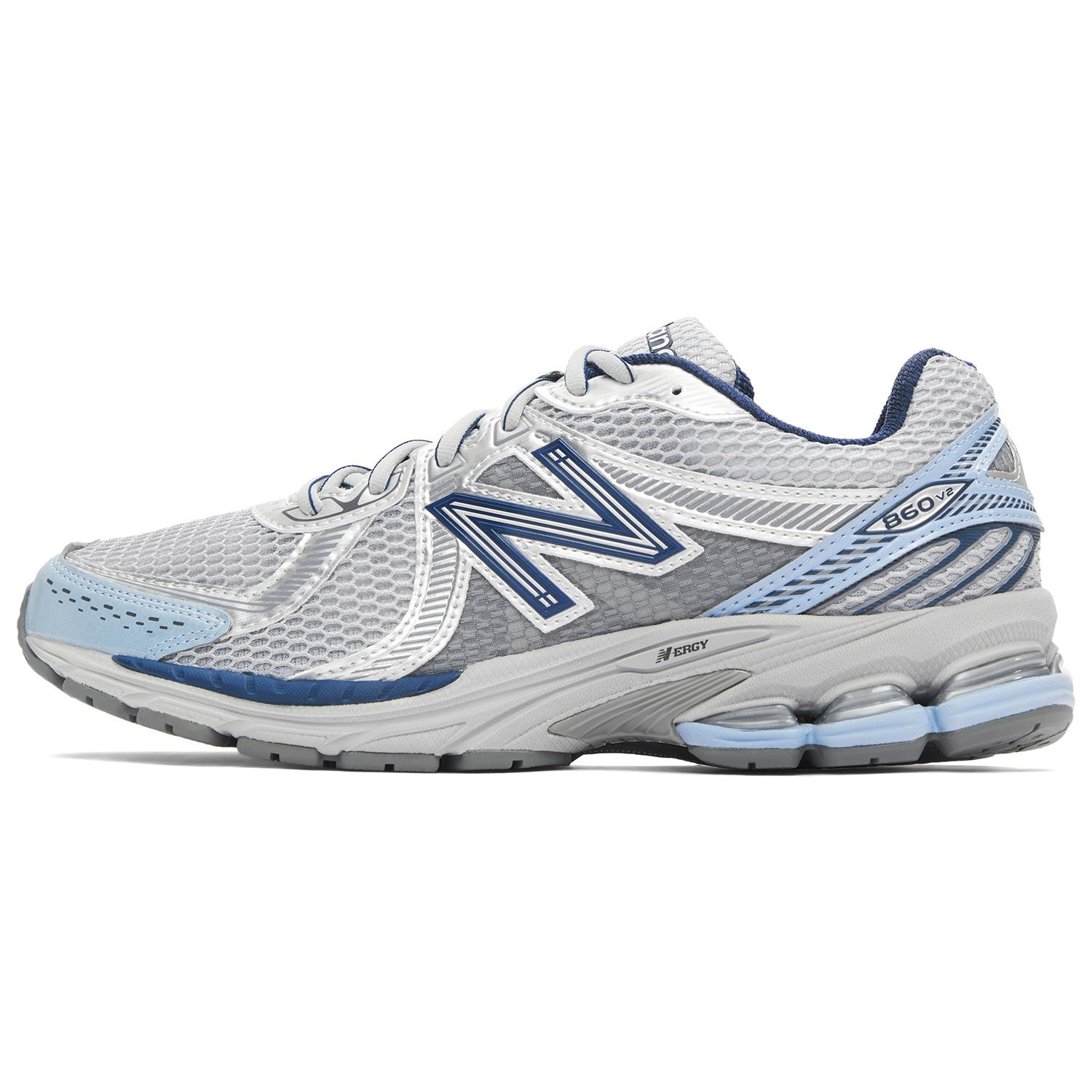 

New Balance 860v2 Milky Way Pack — кроссовки унисекс арктического серого цвета, серебристо-синие ML860BB2 40