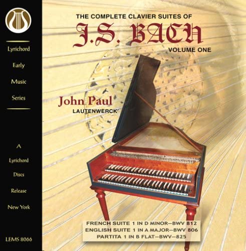 

CD JOHN PAUL - Complete Clavier Suites of Js Bach LEMS8066 Japan Classical Used