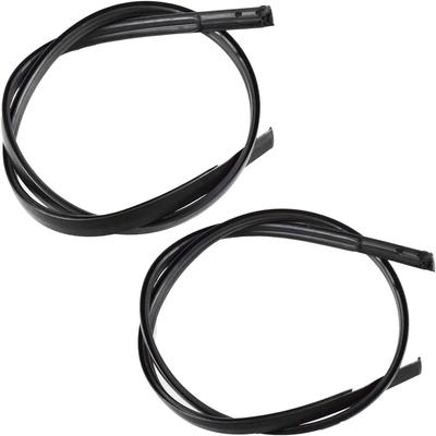 Kit de Moulures de Garniture de Toit Auto Noir Paire Gauche+Droite Pour 2009-2013 Toyota Corolla