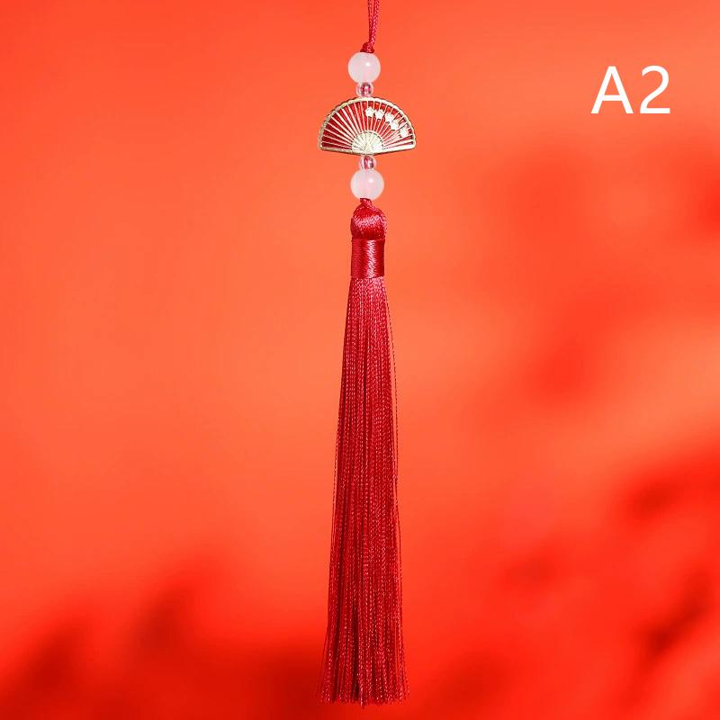 5Pcs Fan Tassels Bookmark Tassels Silky Handmade Soft Craft Tassels With Loops For Diy Crafts Jewelry Making Party Decor