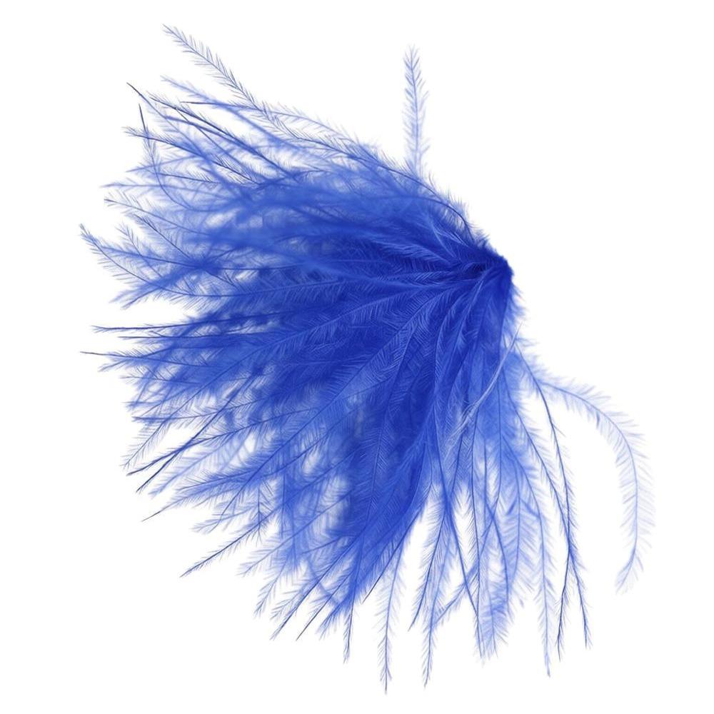 

50Pcs Sewing Costuming Ostrich Feathers 5-8cm Earring Decoration Plume Feathers Trim DIY Materials Multicolor
