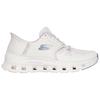 Skechers Glide Step Pro Flexible Comfortable Low Top Casual Shoes Women Sneaker White Purple 150420-NTMT