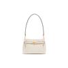 Klassische Leder-Unterarmtasche für Pendler Baguette-Umhängetasche Damen Taschen Creme 32F2GAQC1L-289