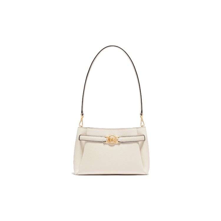 

Michael Kors Classic Commuter Leather Underarm Bag Baguette Shoulder Bag Women Bags Cream 32F2GAQC1L-289 Basic Set (Bag+Dust Bag)