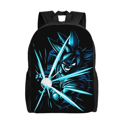 Dragon Ball Z Goku DBZ Backpack for Men Women Casual High School Hiking Travel Daypack Anime 90s Laptop Shoulder Bag Outdoor