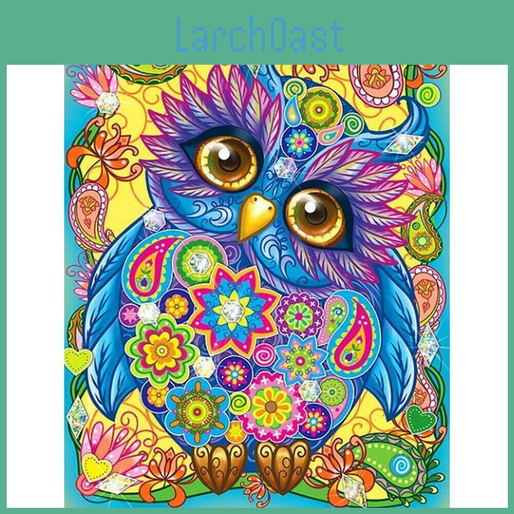 5d Animal Diamond Owl Painting Diamond Embroidery Cross Stitch Full Round Diamond