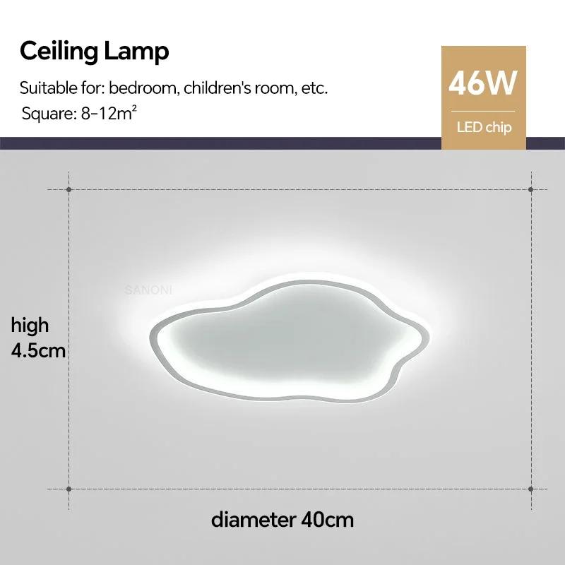 

Современный светодиодный потолочный светильник для коридора, спальни, прихожей, гостиной, столовой, внутреннего декора, светильник, люстра Tricolor(no RC)