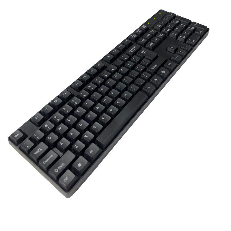 Multilingual USB Wired Keyboard with Russian, Arabic, Spanish, and French Layouts