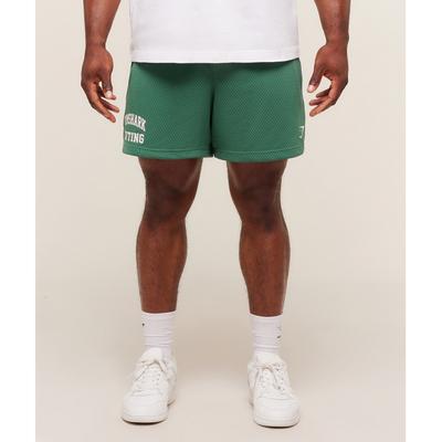 Lifting Mesh 5  Shorts Lift Green A4b7v Ec7g
