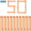 7.2cm 100pcs for Nerf Soft Bullets Darts Round Head Refill Sponge Darts Kids Children Toy Gun Bullets for NERF N-Strike Blasters