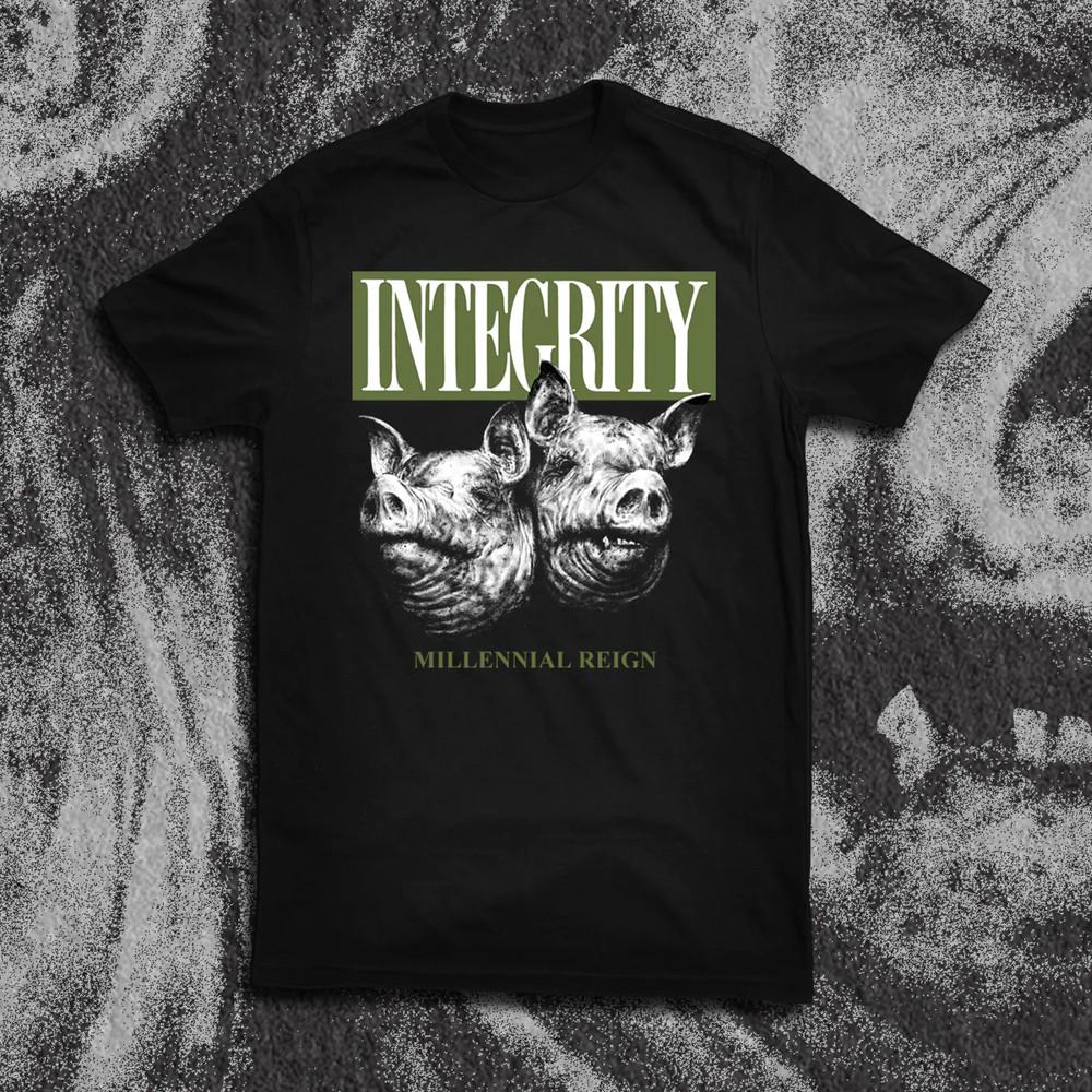 Горячая футболка INTEGRITY MILLENNIAL REIGN унисекс Все размеры SG214 Унисекс футболка S
