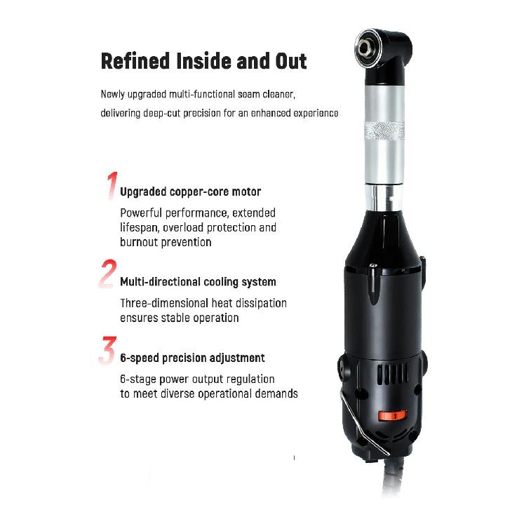 550W 90 Degree Micro Angle Grinder Electric Die Grinder Tile Seam Cleaning Machine Polishing Engraving Tool