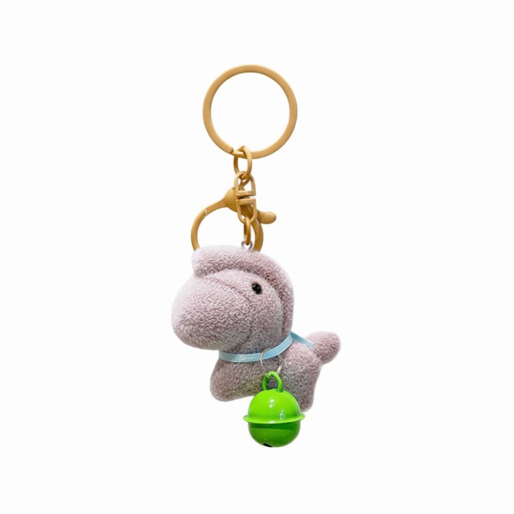 

Cartoon Zodiac Pendant Flocking Pony Bag Charm Interesting Year of the Horse Keychain Home кавовий