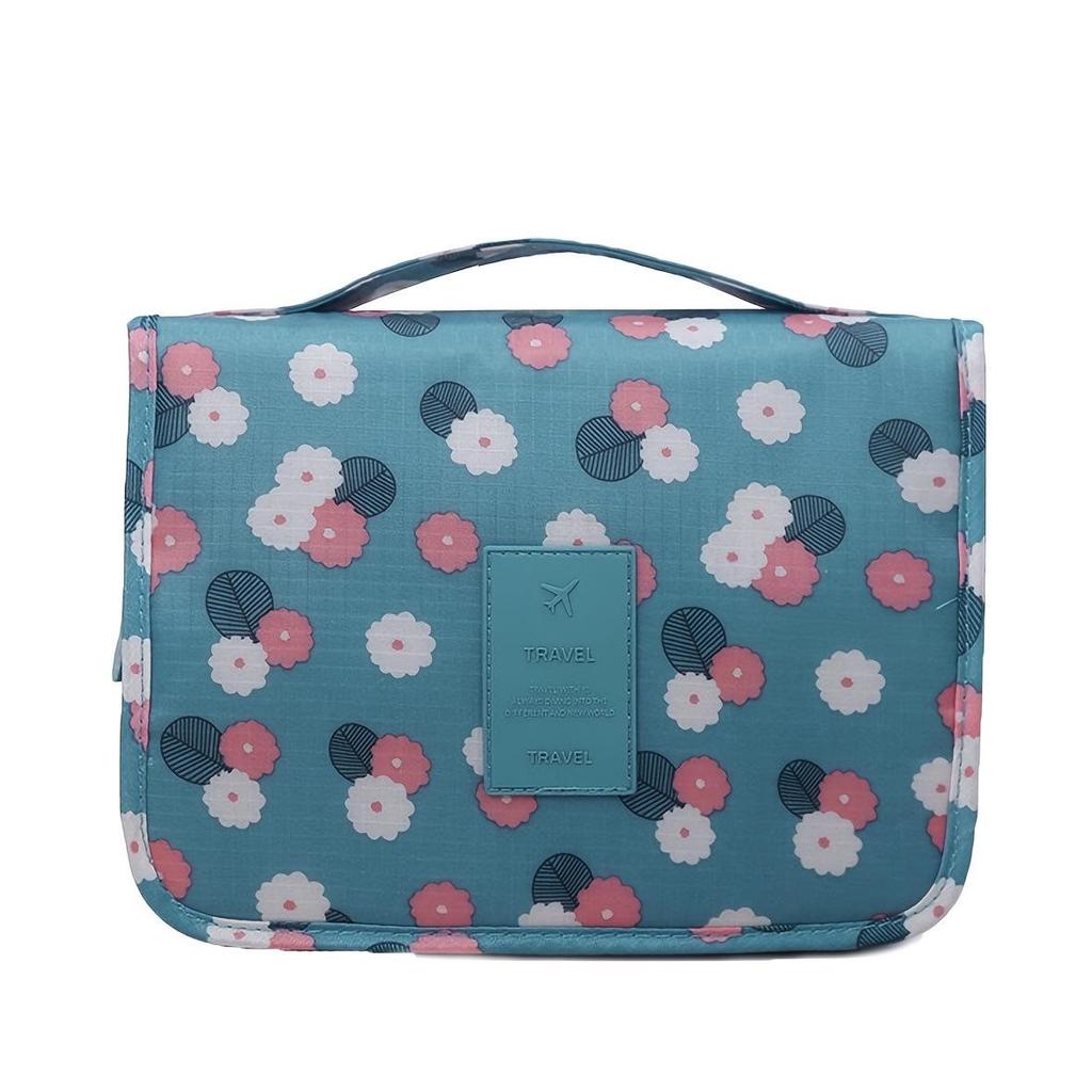 Bolsa de Higiene Pessoal Portátil de Grande Capacidade com Gancho Dobrável para Homens e Mulheres