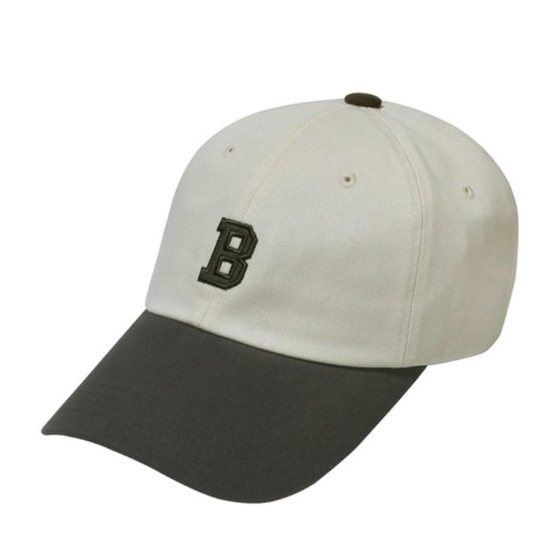 

BUTDEEP Non-Logo Curve Cap - Cream/Khaki free