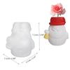 Christmas DIY Santa Claus Candle Holder Resin Craft Flower Pot Elk Bell Silicone Mold Snowman Epoxy