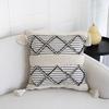 Nordic Moroccan Style Pillow Sofa Living Room Light Luxury High-end Cotton and Linen Cushion Lumbar Pillow Cushion Lumbar Pillow