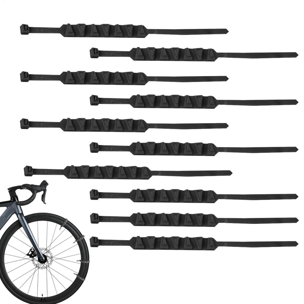10 Stück Autoreifenketten Winter Schnee Anti-Rutsch-Reifen Kabelbinder Auto Outdoor Schneereifen Reifen Anti-Rutsch-Kette Notfallzubehör
