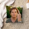 TV D-Dexter Pillowcase toon Gift Cushion Cover Bedroom Home Sofa Chair Seat Decor pillow case